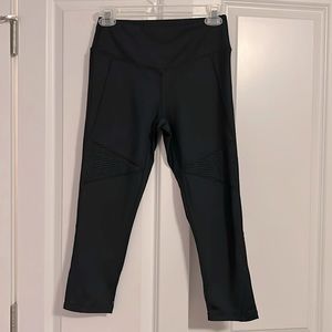 Black Zella Leggings with Mesh Inserts Size Small